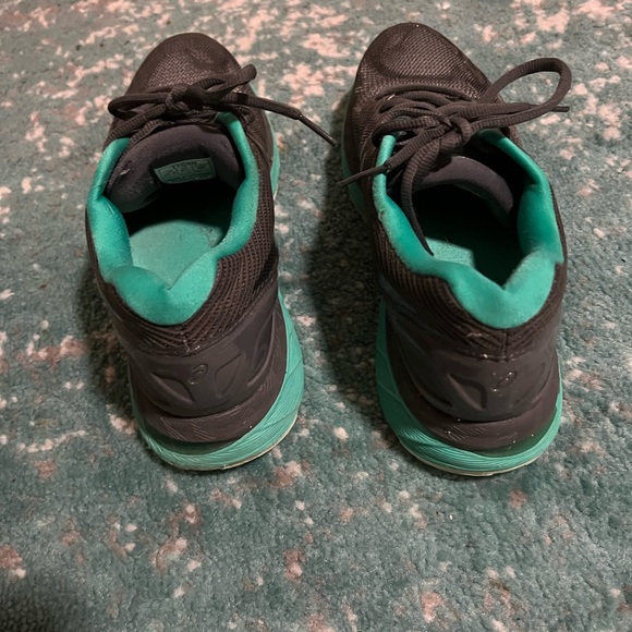 ASICS Gel nimbus 19 grey women’s 7.5 teal running shoes - Picture 5 of 5